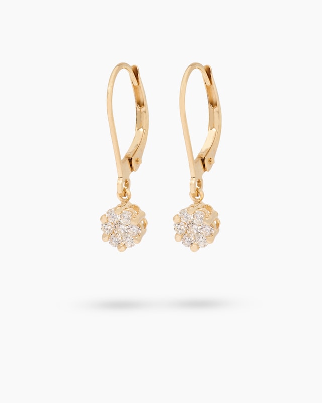 Brillant-Ohrhänger 0,30 ct