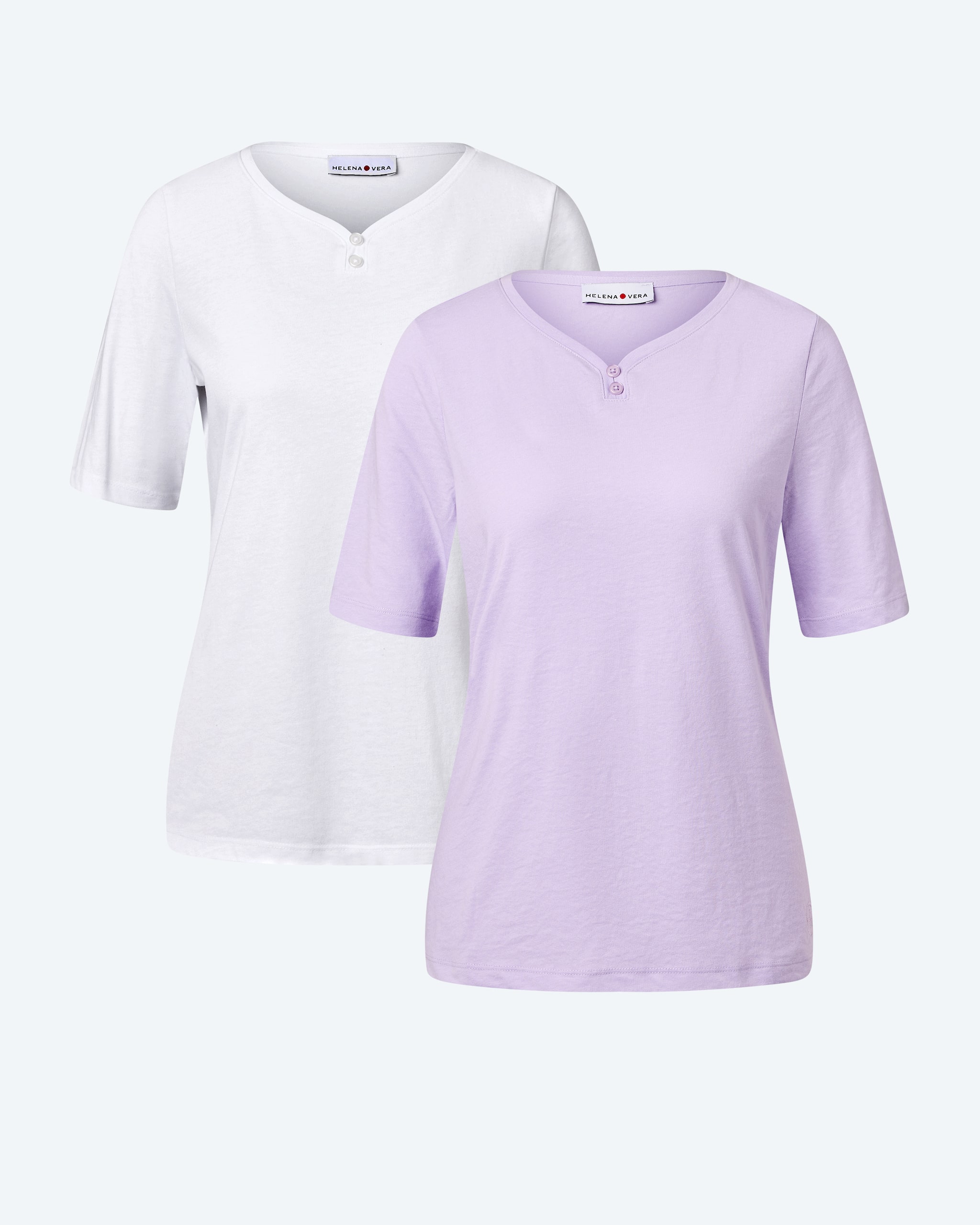 Produktabbildung für Doppelpack Shirts mit Logo