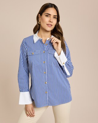 Produktabbildung 1 für Bluse mit breiten Manschetten