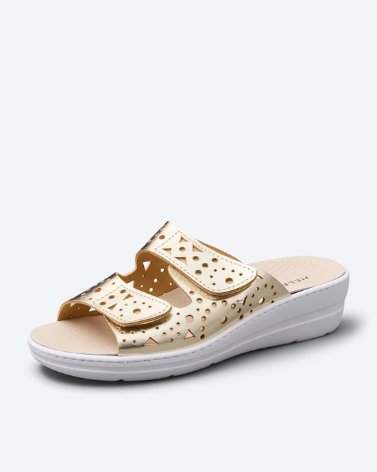 Produktabbildung für Pantolette mit Klettverschluss