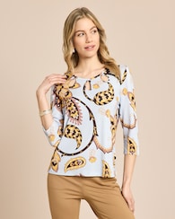 Produktabbildung für Shirt mit Paisleyprint