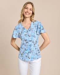 Produktabbildung für Shirt mit Ethno-Druck