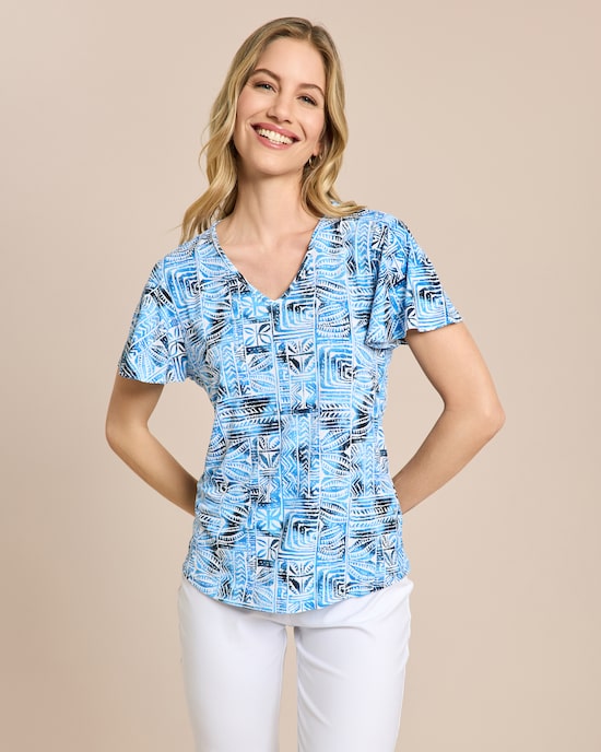 Produktabbildung für Shirt mit Ethno-Druck