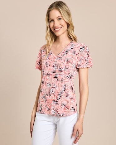 Produktabbildung für Shirt mit Ethno-Druck