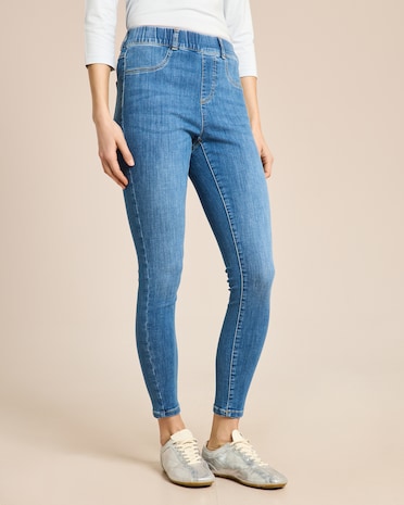 Produktabbildung für Skinny-Jeans mit Rundumdehnbund
