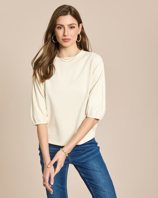 Produktabbildung für Sweatshirt mit Fledermausarm