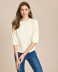 Produktabbildung für Sweatshirt mit Fledermausarm