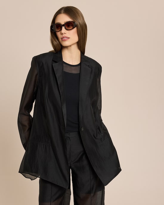 Produktabbildung für Blazer mit Rückendetail