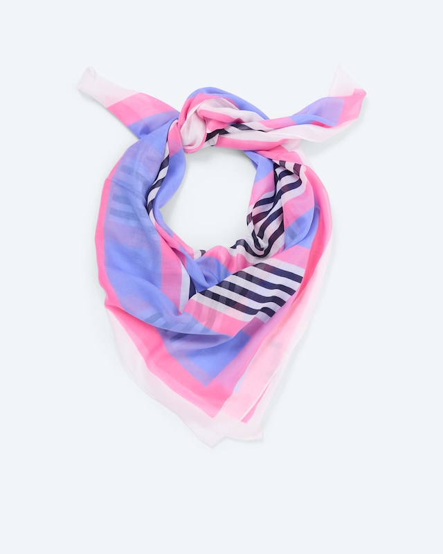 Tuch mit Streifendruck