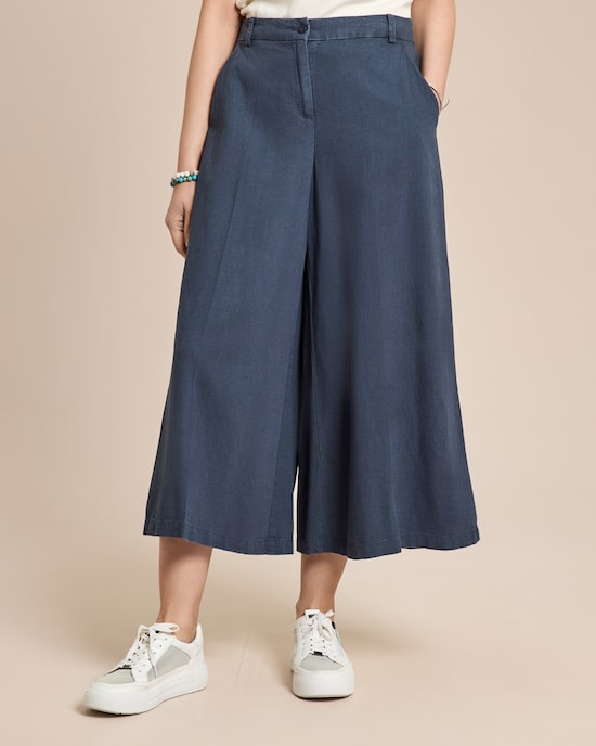 Produktabbildung für Leinen-Culotte