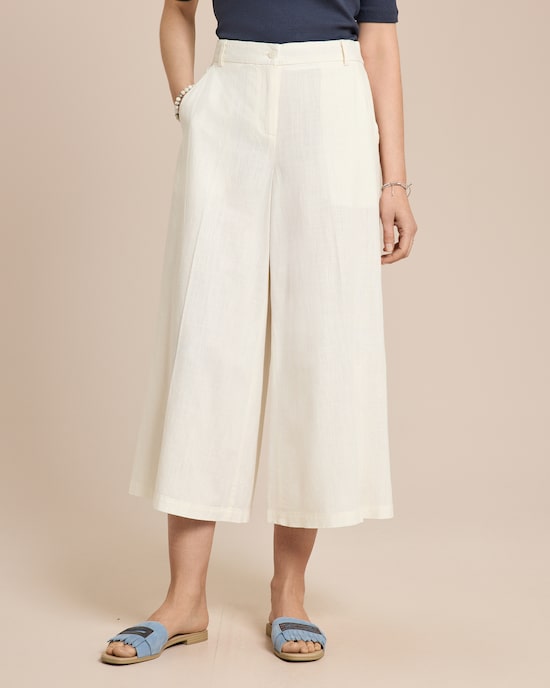 Produktabbildung für Leinen-Culotte