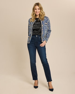 Produktabbildung 3 für Slim Fit Jeans mit Dekoelement