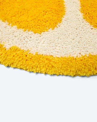 Produktabbildung 3 für Mega Flausch Badematte "Citrusfrucht"