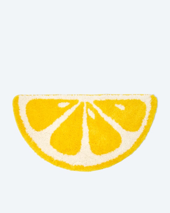 Produktabbildung für Mega Flausch Badematte "Citrusfrucht"