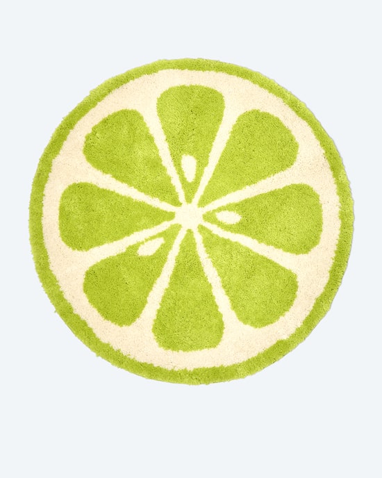 Produktabbildung für Mega Flausch Badematte "Citrusfrucht"