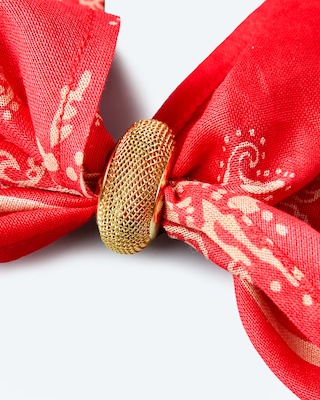 Produktabbildung 3 für Bandana-Schal mit Ring