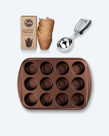 Produktabbildung für XXL Muffin-Set, 3tlg.