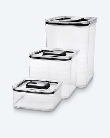 Produktabbildung für Vorratsdosen-Set quadratisch, 3tlg.