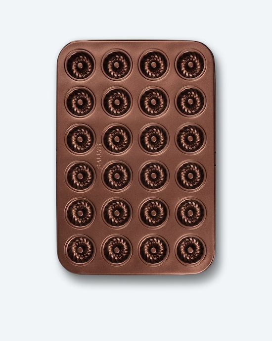 Produktabbildung für Sallys Mini-Guglhupfform für 24 Gugls