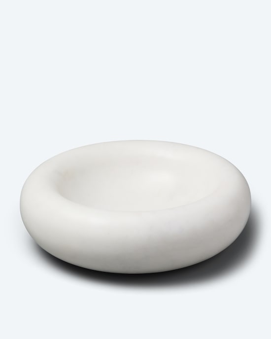 Produktabbildung für Marmorschale, handgefertigt