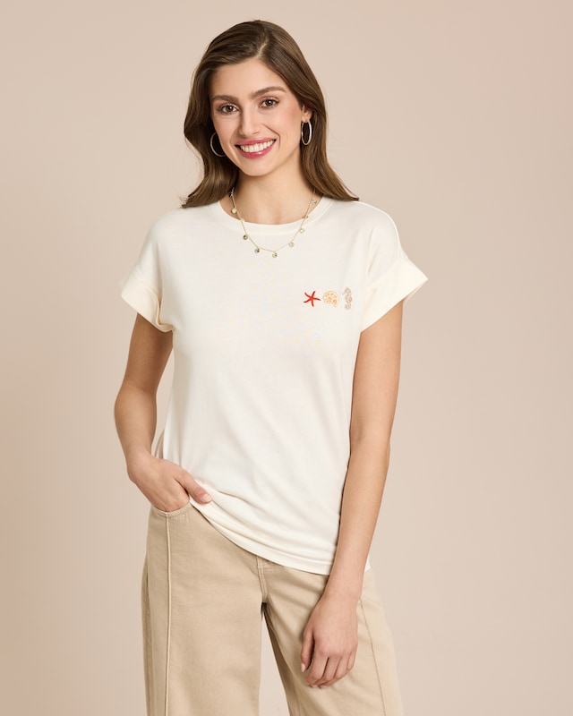 Kurzarm Shirt LIMONE