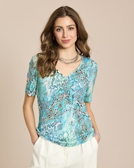 Produktabbildung für Shirt mit Brosche