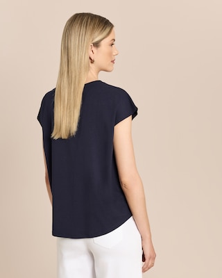 Produktabbildung 4 für Shirt aus Materialmix