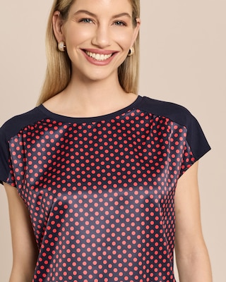 Produktabbildung 5 für Shirt aus Materialmix