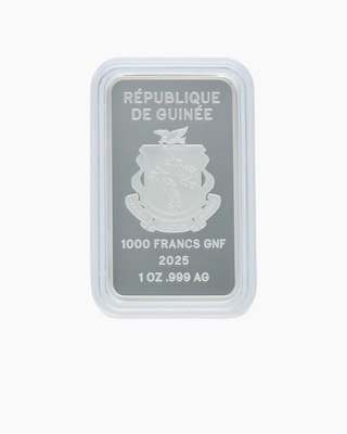 Produktabbildung 2 für Silberbarren de Greef Édition Célébrités Grace Kelly