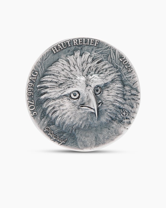 Produktabbildung für Silbermünze de Greef Asia Edition Adler 2024