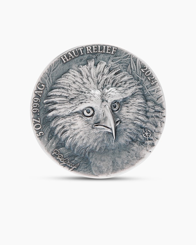 Silbermünze de Greef Asia Edition Adler 2024