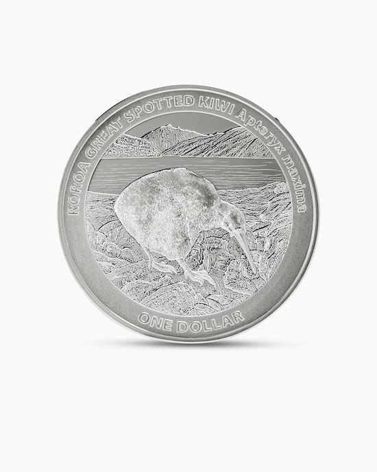 Produktabbildung für Silberunze New Zealand Kiwi 2024