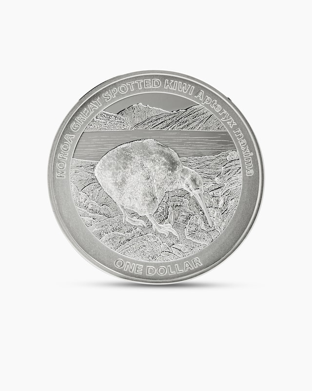 Silberunze New Zealand Kiwi 2024