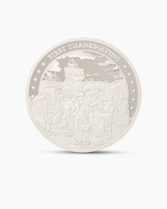 Produktabbildung für Silbermünze 1. Thanksgiving 2023