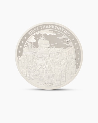 Produktabbildung 1 für Silbermünze 1. Thanksgiving 2023