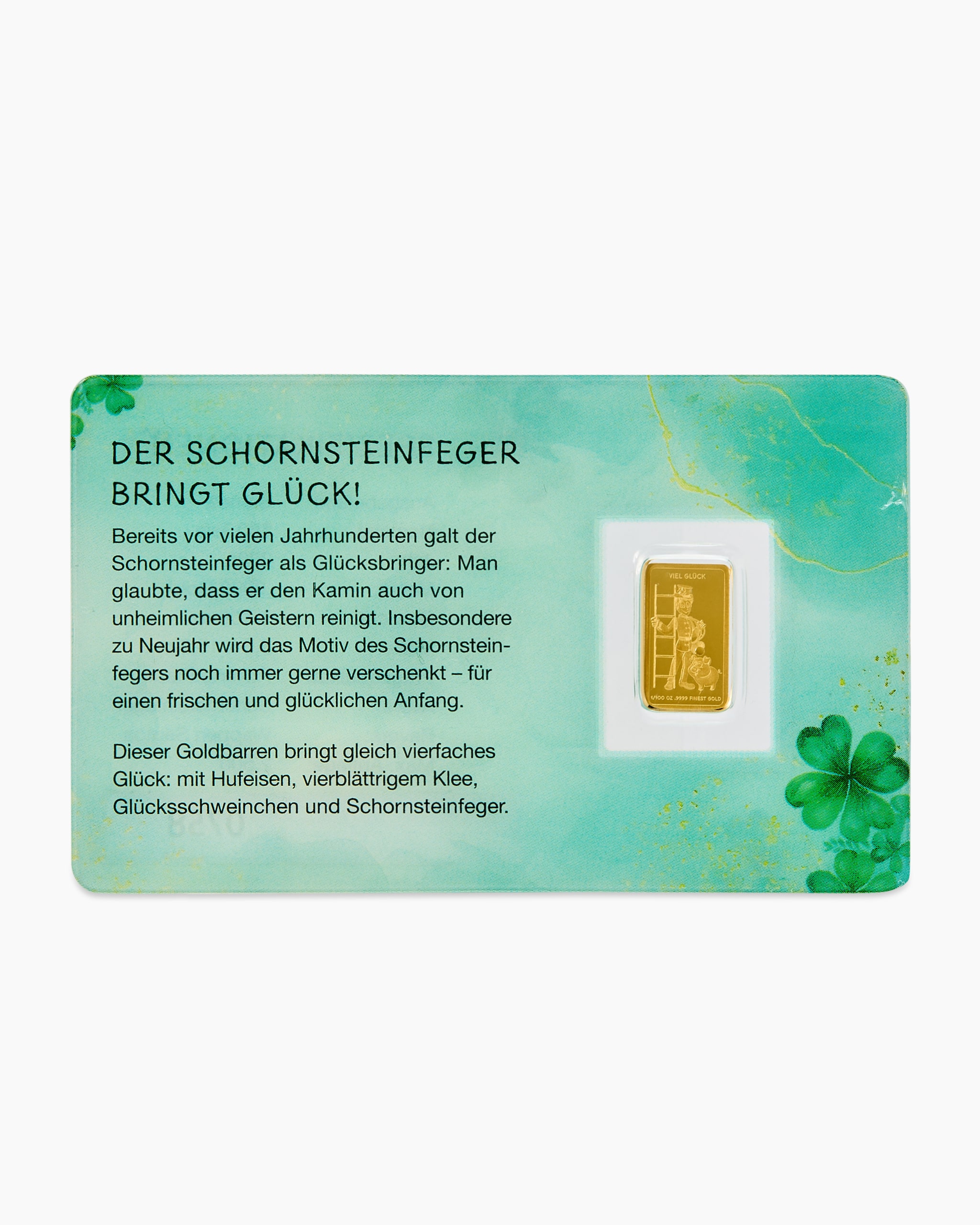 Produktabbildung für Goldmünze "Viel Glück"