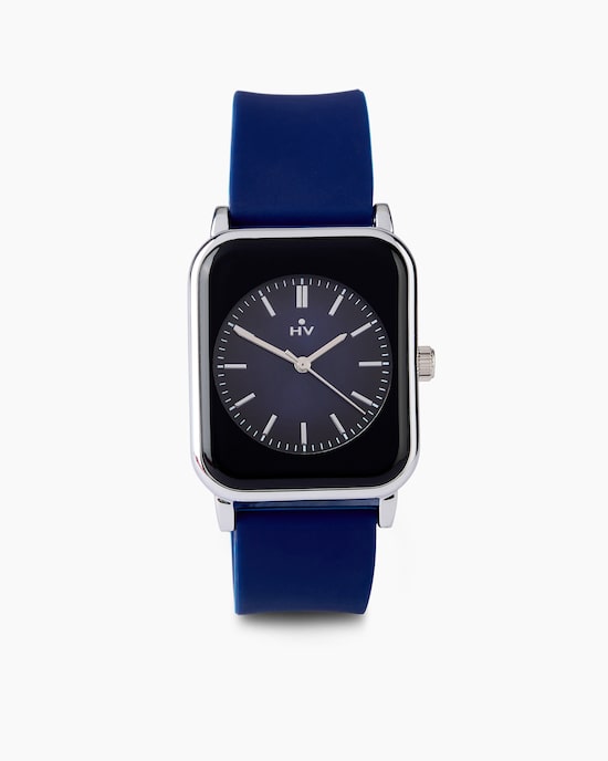 Produktabbildung für Damenuhr mit Silikonarmband