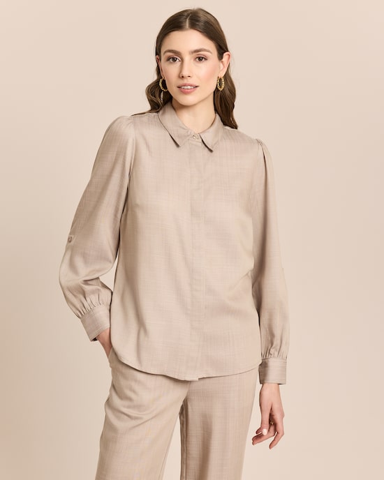 Produktabbildung für Bluse mit Ballonärmel