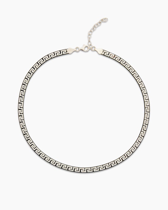 Produktabbildung für Heringbone-Collier Mäander