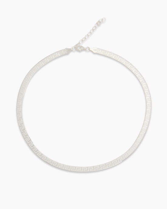 Produktabbildung für Heringbone-Collier Mäander