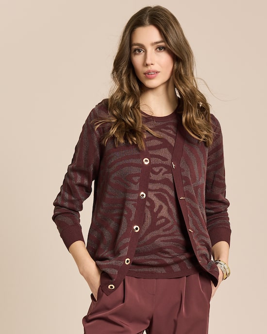 Produktabbildung für Sommerstrick Jacquard Twinset