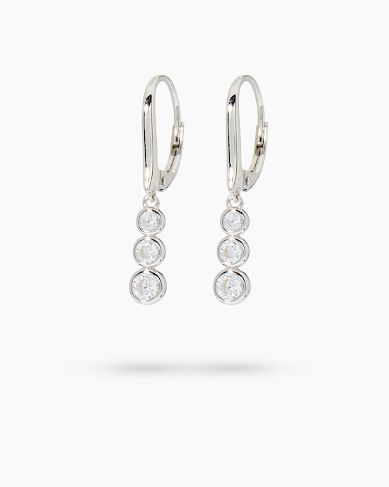 Produktabbildung für Ohrhänger mit Zirkonia