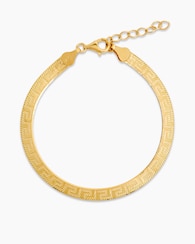 Produktabbildung für Heringbone-Armband mit Mäander-Muster