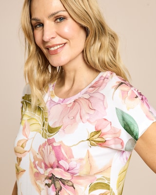 Produktabbildung 5 für SoftShine Jersey Shirt mit Blumen