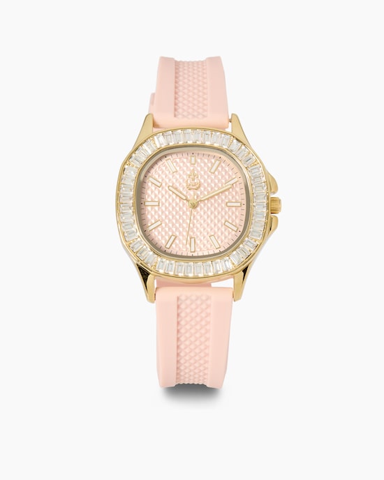 Produktabbildung für Damenuhr mit Silikonarmband