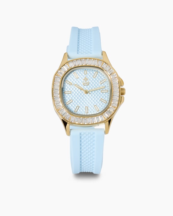 Produktabbildung für Damenuhr mit Silikonarmband