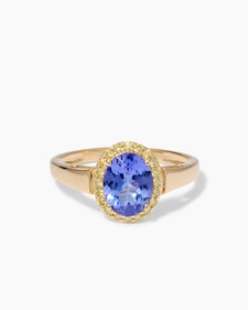 Produktabbildung für Ring mit Tansanit & Brillanten