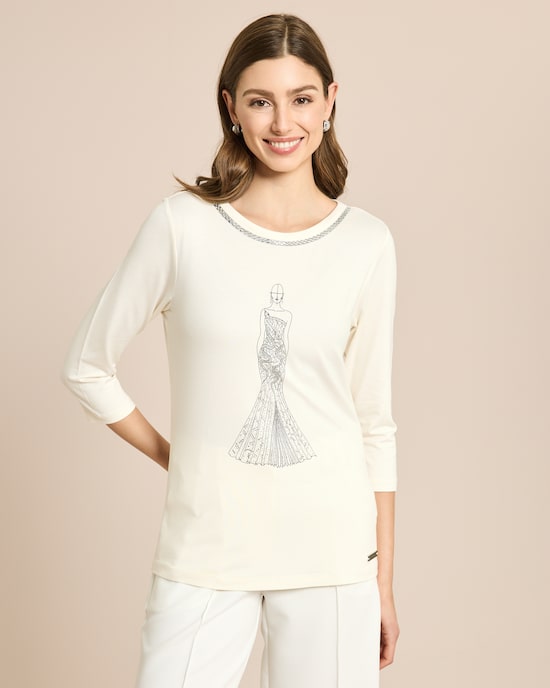 Produktabbildung für Shirt mit Skizze