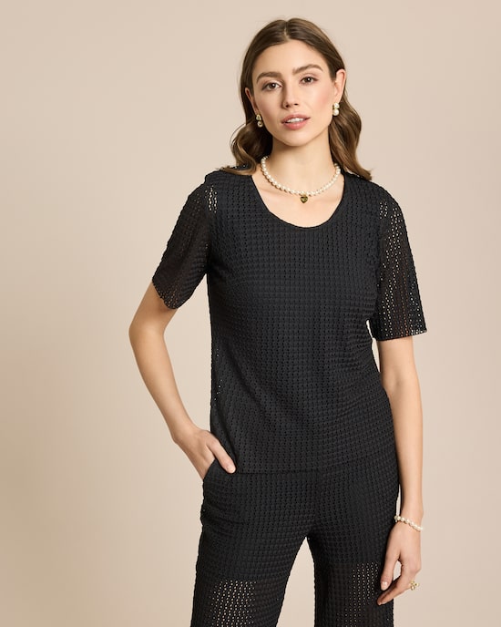 Produktabbildung für Shirt mit Struktur