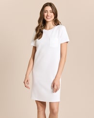 Produktabbildung für Jerseykleid mit Struktur